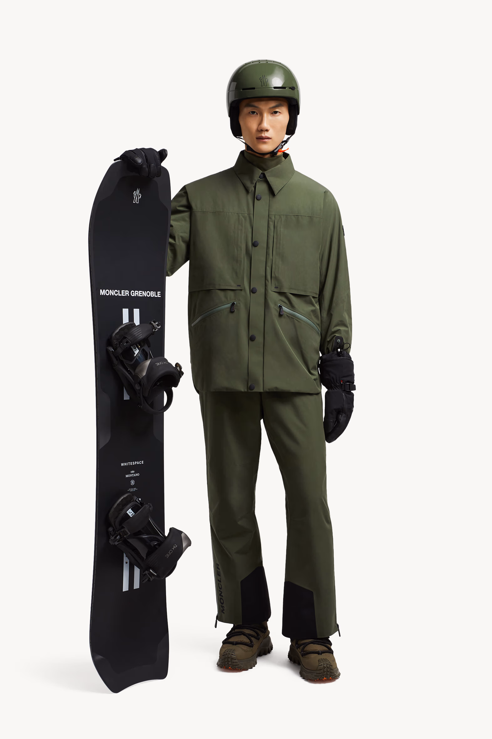 Chaqueta camisera Gorner de GORE-TEX Hombre Verde Oscuro Moncler 0
